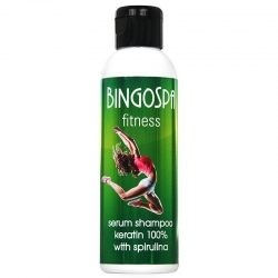 BINGOSPA FITNESS Serum shampoo keratin 100% 150ml